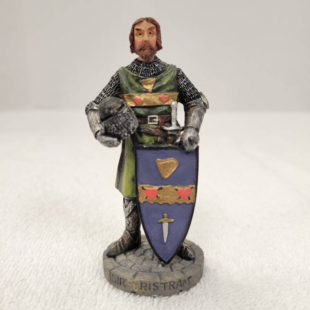 Sir Tristram from sculptures series resin hand painted figurine